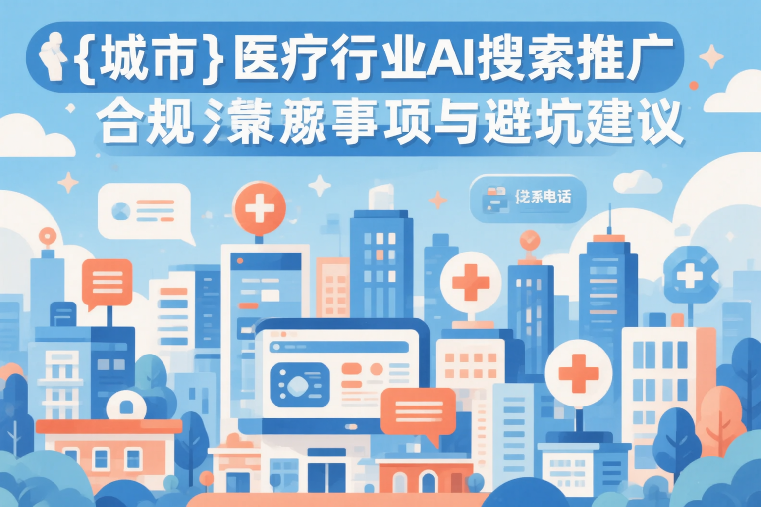 五指山医疗行业AI搜索推广合规注意事项与避坑建议
