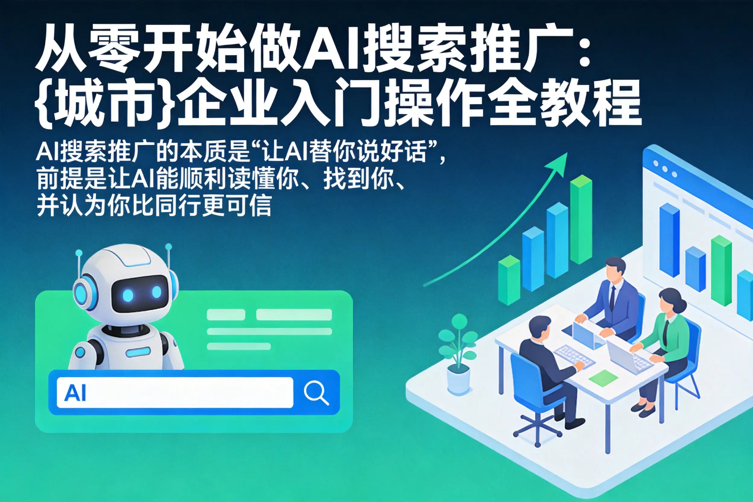 从零开始做AI搜索推广:五指山企业入门操作全教程
