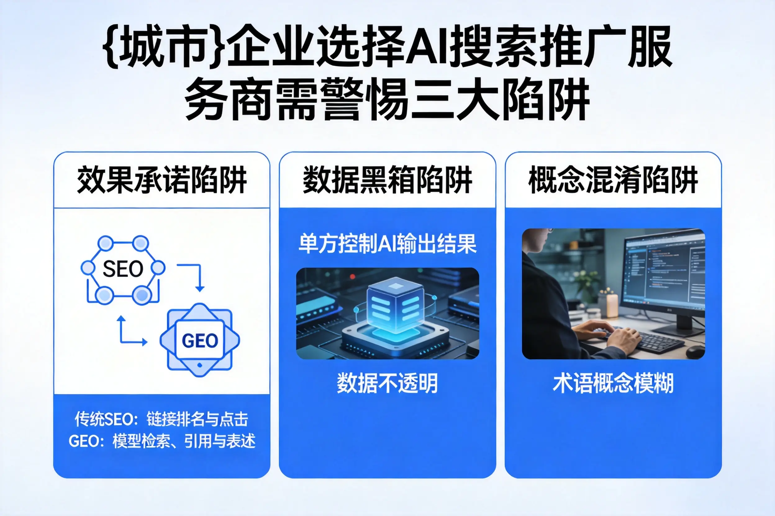 五指山企业选择AI搜索推广服务商需警惕三大陷阱