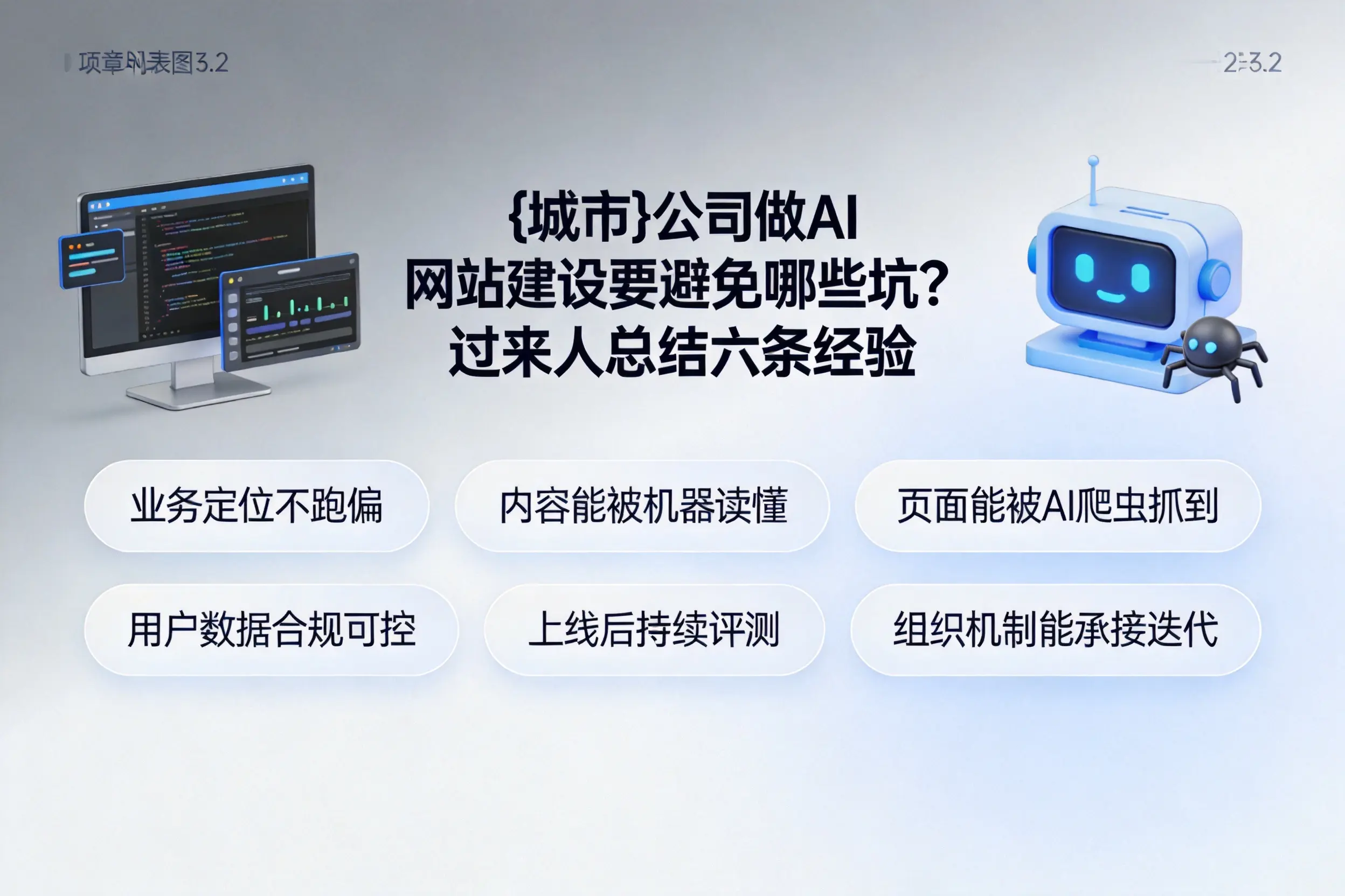 五指山公司做AI网站建设要避免哪些坑？过来人总结六条经验