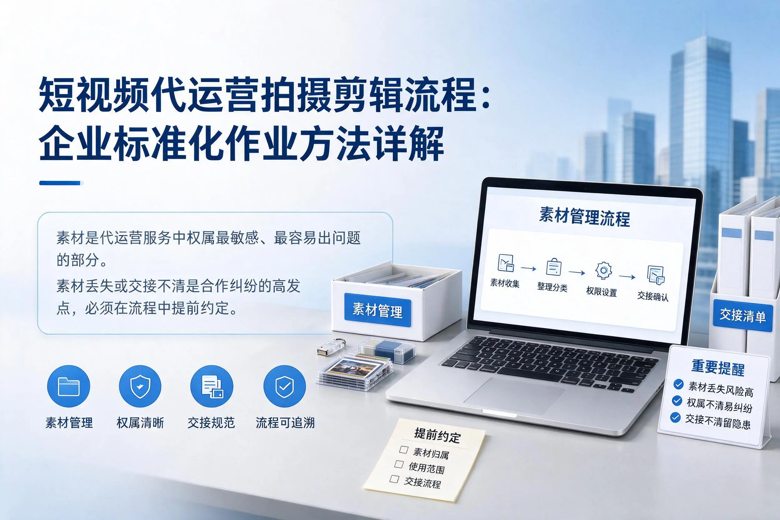 短视频代运营拍摄剪辑流程:五指山企业标准化作业方法详解