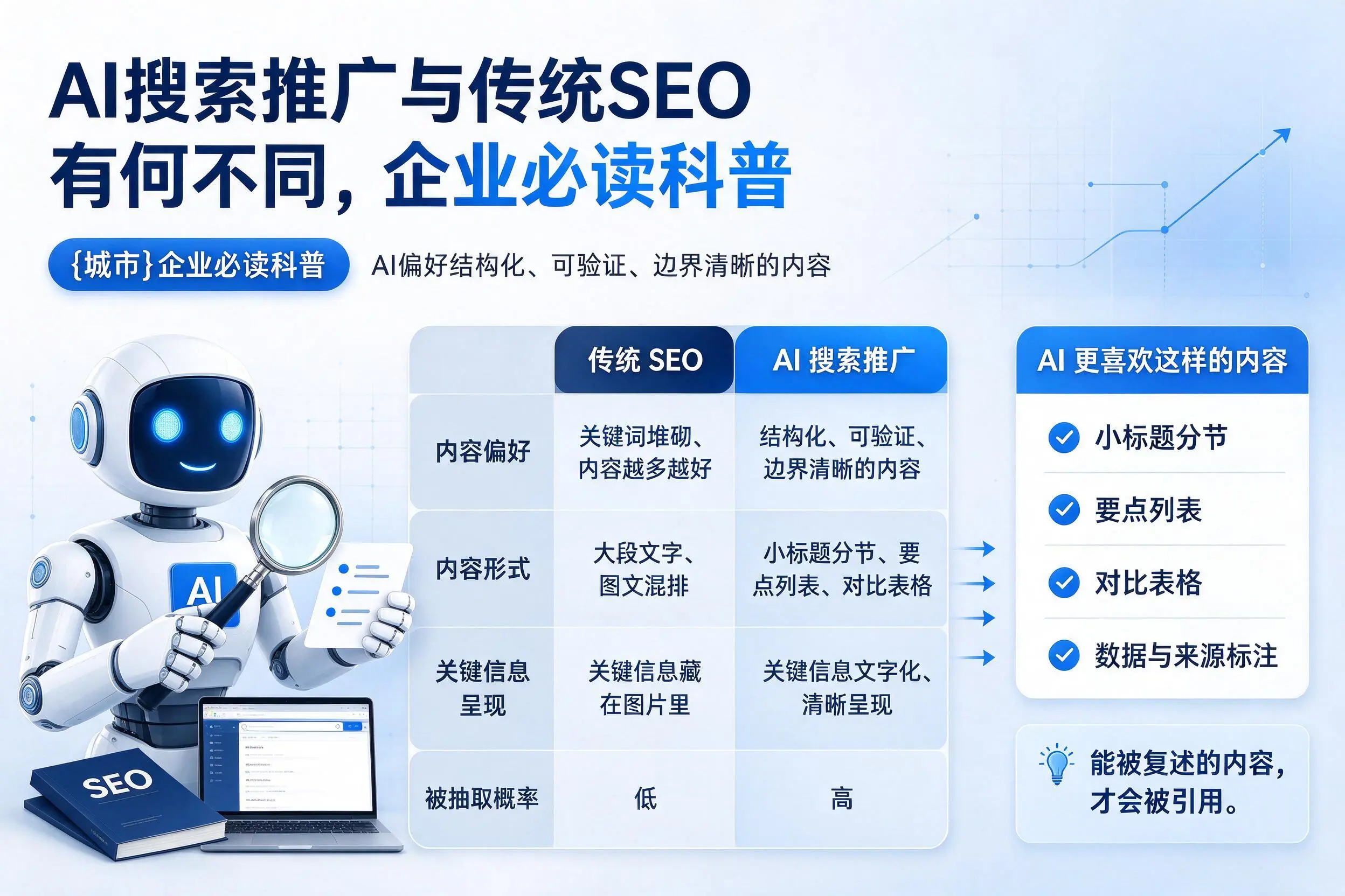 AI搜索推广与传统SEO有何不同，五指山企业必读科普